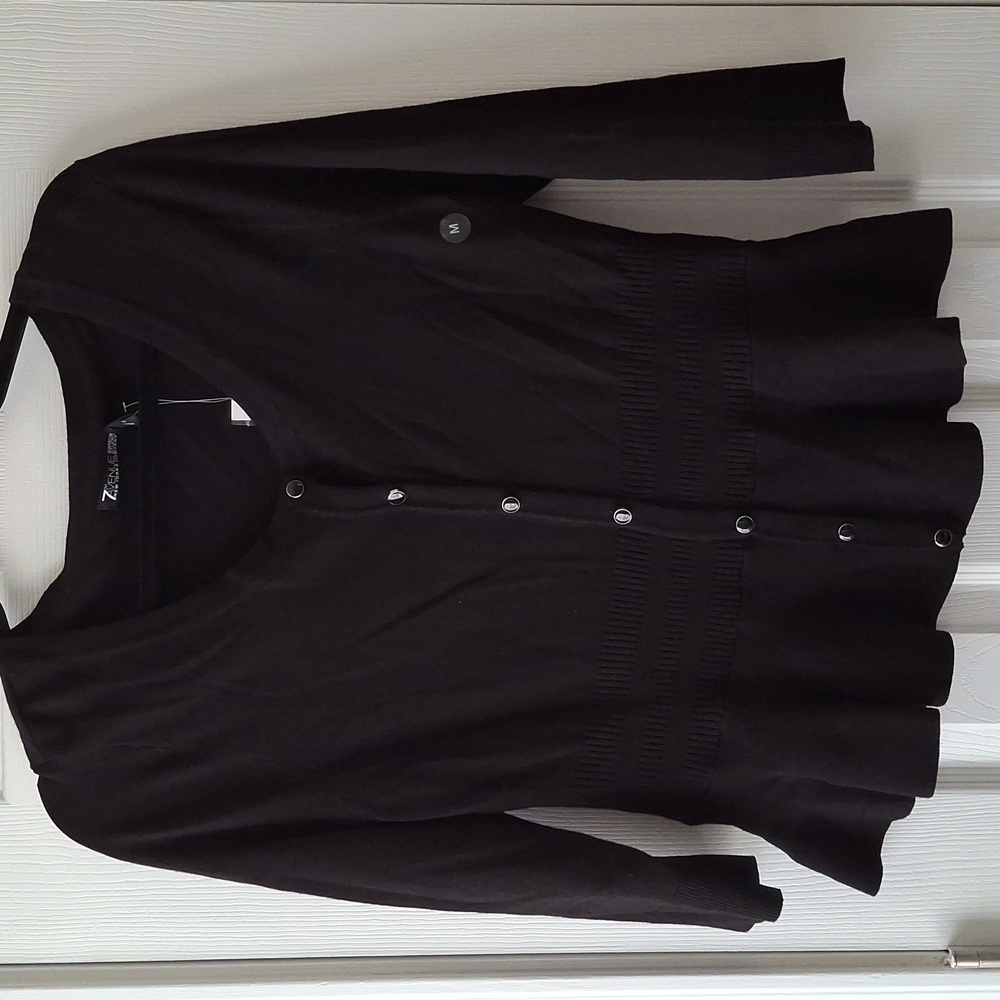 New York & Company Black Knit Cardigan